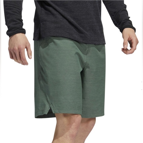 Adidas AXIS 3.0 WOVEN SHORTS Green Performance Athletic Men’s Sz Small NWT - Picture 1 of 11